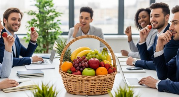 Pourquoi la livraison de panier de fruits au travail séduit toutes les entreprises ?